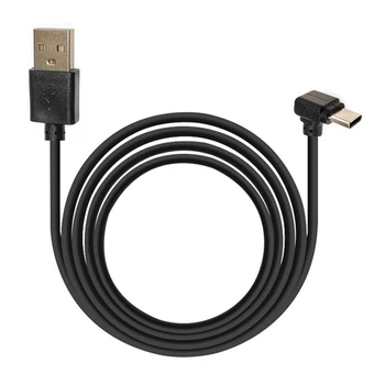 0,2 м 0,5 м 1 м USB-кабель C-типа Кабель для быстрой зарядки, A, угол 90 градусов, Type-C-USB, кабель для передачи данных для всех смартфонов
