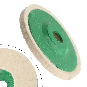 1 шт. 125 мм шерстяной войлок полировальная подушка полировальный диск абразивный шлифовальный круг для стеклокерамики камень полировка угловая шлифовальная машина инструменты