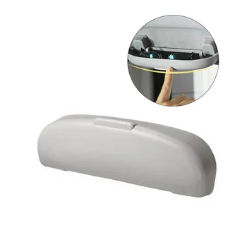 1 шт. Передние автомобильные очки Солнцезащитный держатель Чехол Коробка для хранения для автомобиля (серый) Линзы T-roc