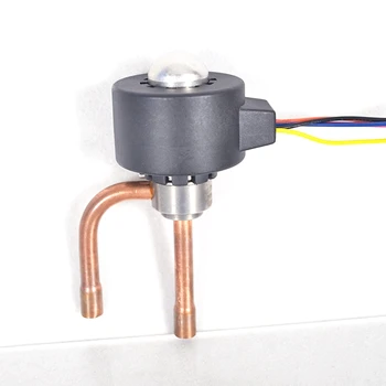 1 шт. Электронный расширительный клапан для кондиционирования воздуха DPF1.6C / 1.8C Холодильный расширительный клапан Кондиционер с трансформируемой частотой