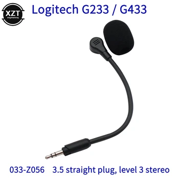 3,5 мм Съемный микрофон Подходит для игровых наушников Logitech G433 G233 GPro GPROX G 433 233 Pro X