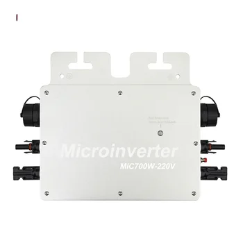 600 Вт 700 Вт 1200 Вт 220 В MPPT Сетевой инвертор IP65 Фотоэлектрическая система Сетевой инвертор Микроинвертор для солнечных панелей