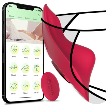 APP Bluetooth трусики вибратор для женщин магнитный носимый стимулятор клитора женский вагинальный мастурбатор секс-игрушки для взрослых 18+