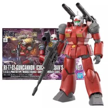 Bandai Фигурка Gundam Модель Набор Аниме Фигурки HG Guncannon Cucuruz Doan's Sland Mobile Suit Gunpla Фигурки Игрушки Для Мальчиков