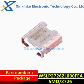 WSLP27262L000FEA WSLP2726 0,002 Ом 5 Вт 2 мОм 75PPM Токочувствительные резисторы - SMD 0,002 Ом Металлический ленточный резистор мощностью 1%