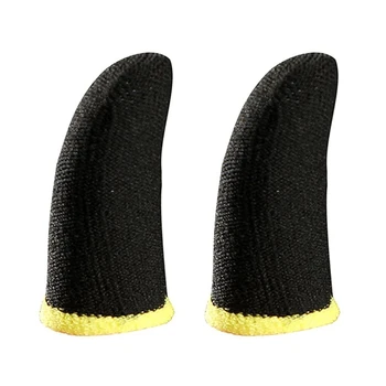 Y1UB 1 пара углеродного волокна рукав для пальцев нескользящие дышащие игровые перчатки для пальцев