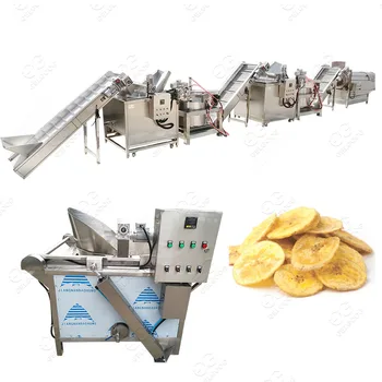 Автоматическая машина для производства чипсов из подорожника Филиппинская машина для производства банановых чипсов