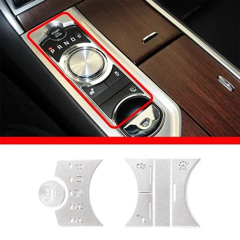 Автомобильная центральная кнопка переключения передач Декоративная наклейка Крышка центральной кнопки управления для Jaguar XF 2012-2015