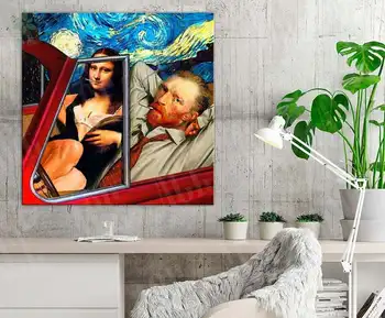 Ван Гог Искусство Холст Картина Маслом Печать Настенное Украшение Для Домашнего Офиса