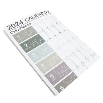 Годовой настенный календарь Планировщик настенного календаря Ежедневный календарь Подвесной планировщик Заметка о планировании офисного расписания
