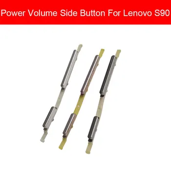 Громкость + боковые кнопки питания для Lenovo Sisley S90 Power Регулировка громкости Переключатель боковой клавиатуры Сотовый телефон Запасные части