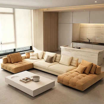 коммерческий секционный диван угловой диван скандинавская мебель для дома гостиная современный бархатный модульный секционный диван r43