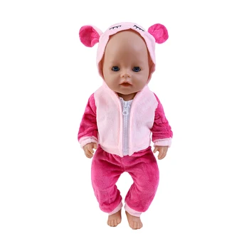 Кукольная одежда Комбинезоны Игрушки для девочки Кукла Индивидуальные принадлежности для 40 см-43 см Кукла Reborn Детские игрушки Комбинезон для новорожденных