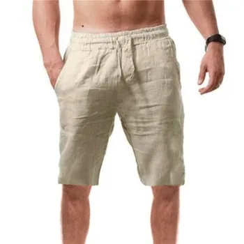 летние дышащие мужские повседневные шорты шорты мужская мода бренд шорты удобные мужские однотонные шорты на шнурке