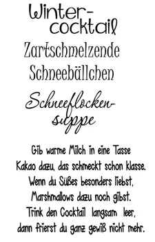 Немецкая марка Прозрачный штамп для скрапбукинга Прозрачная силиконовая резина DIY Фотоальбом Декор 110