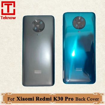 Оригинальная задняя крышка для Xiaomi Redmi K30 Pro Задняя крышка аккумулятора Задний корпус Задний корпус Задний чехол с логотипом Запасные части
