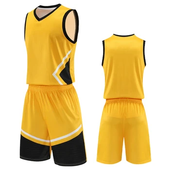 Пэчворк Баскетбольные комплекты Бег Быстросохнущий дышащий сетчатый жилет Тренировочные шорты Костюмы Индивидуальная командная форма Модная спортивная одежда