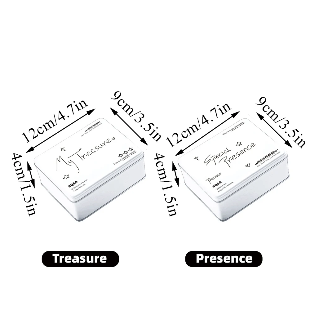  Корейская железная коробка Коробка для хранения карт Металлическая канцелярская коробка для сортировки карт Коробка для хранения печати Большая емкость INS