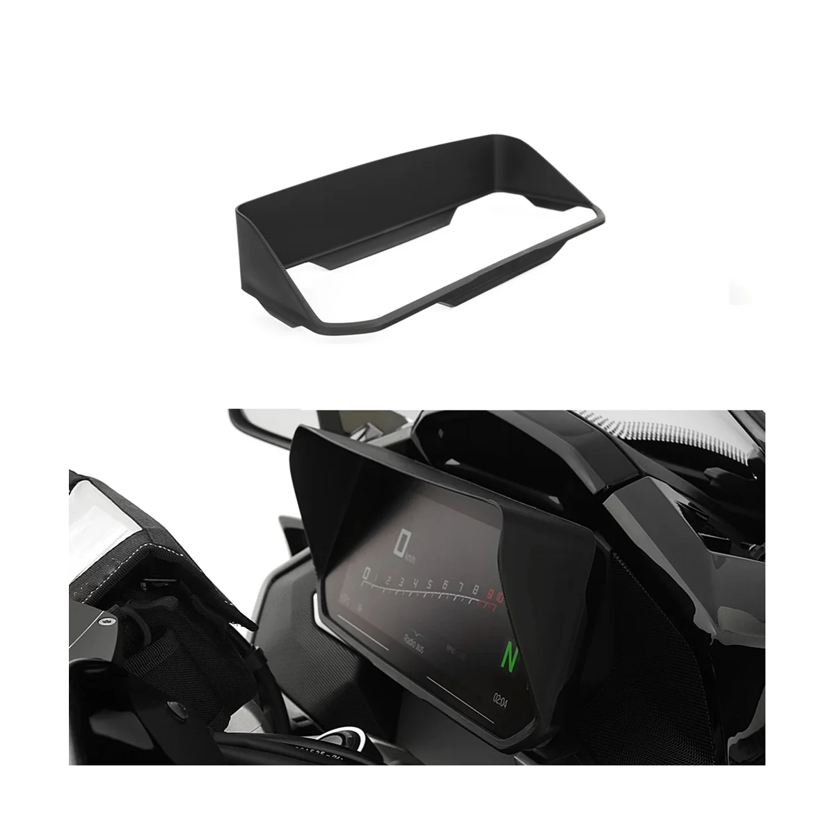  Мотоциклетная шляпа для приборов Солнцезащитный козырек Защитная рама счетчика для R1250RT 2021- K1600 B GT K1600GTL 2022-