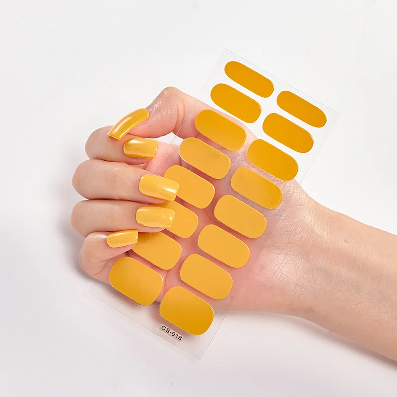 Наклейка для ногтей Блестящий дизайн Полный Красота Наклейки для ногтей Наклейки Простые наклейки Женщины Салон Нейл-Арт