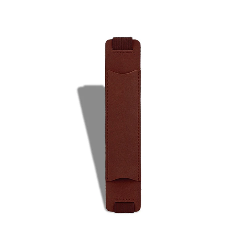  Регулируемый держатель ручки с эластичной лентой PU кожа Чехол для ручки Эластичный держатель ручки для ноутбука 8-1,5 дюйма Съемный