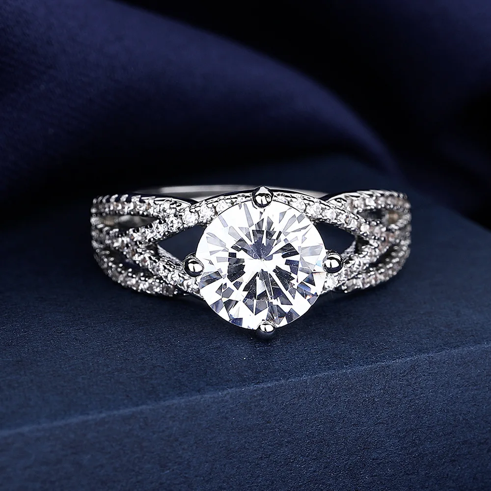 корейская версия горячая распродажа крестообразное кольцо открытия циркон кольцо женское кольцо с бриллиантом сетка знаменитость мода ювелирная фабрика